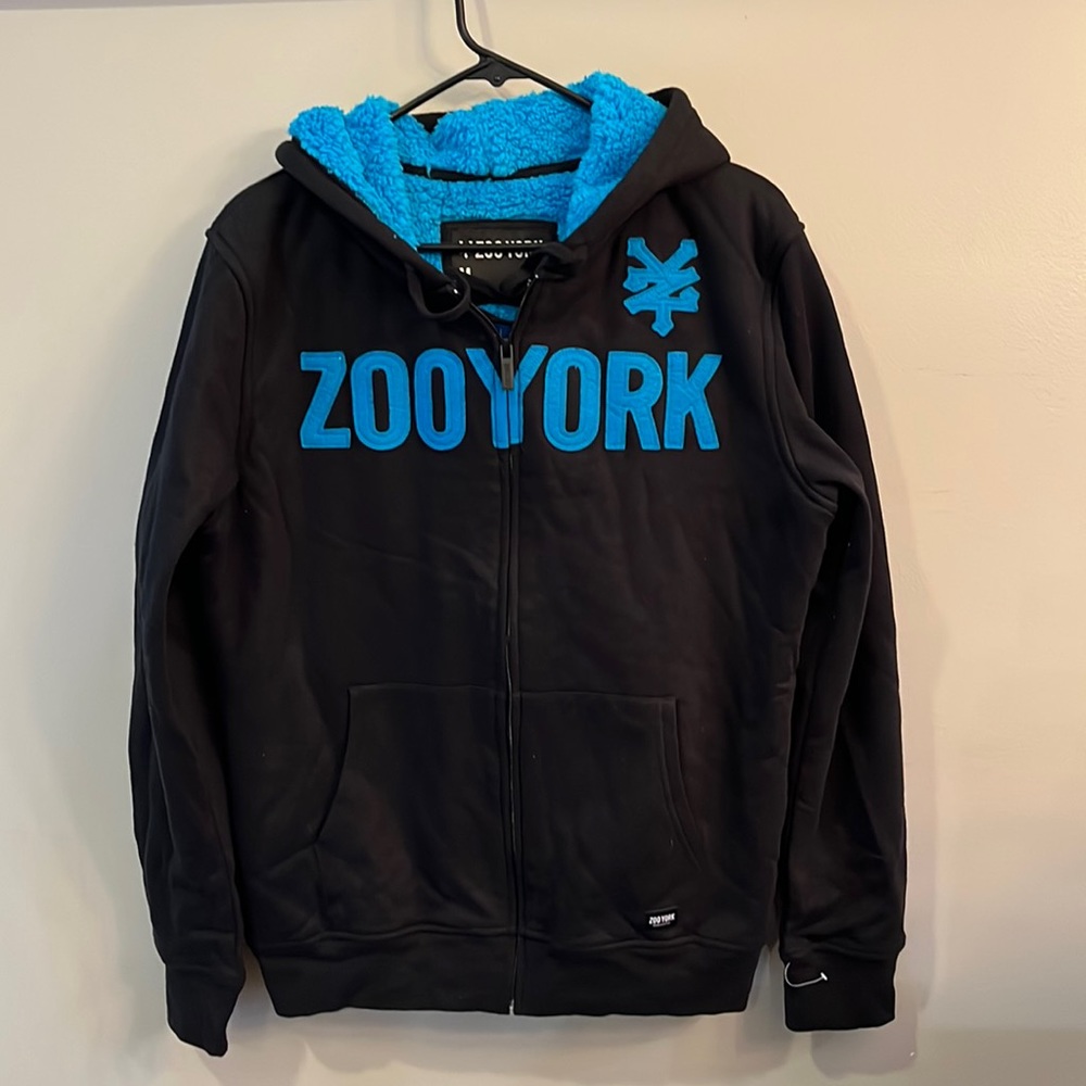 Mens ZOO YORK fleece hoodie